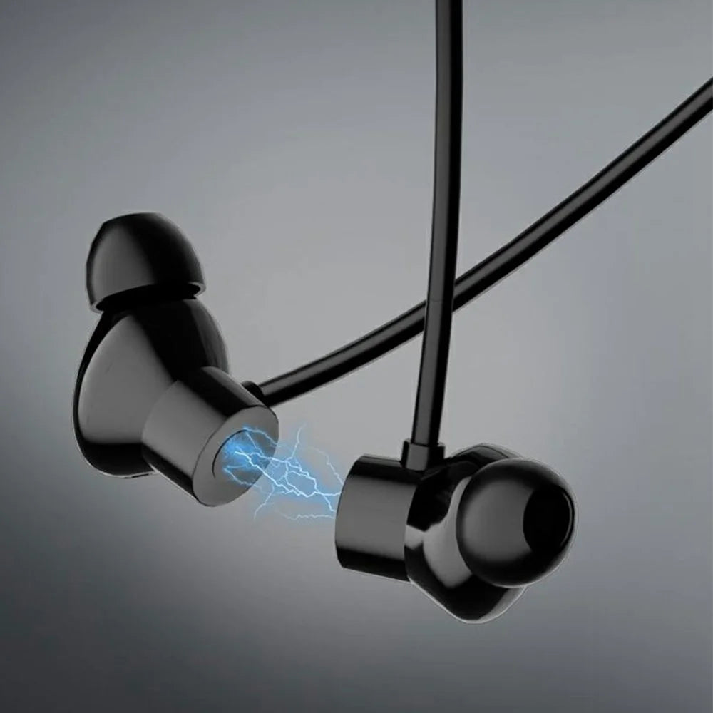 ERAZER EQ-Z02 Pro Bluetooth-compatible Neckband Earphones ENC Noise Cancelling Wireless Headphones for Sports (Invested By Lenovo) - Black - 5