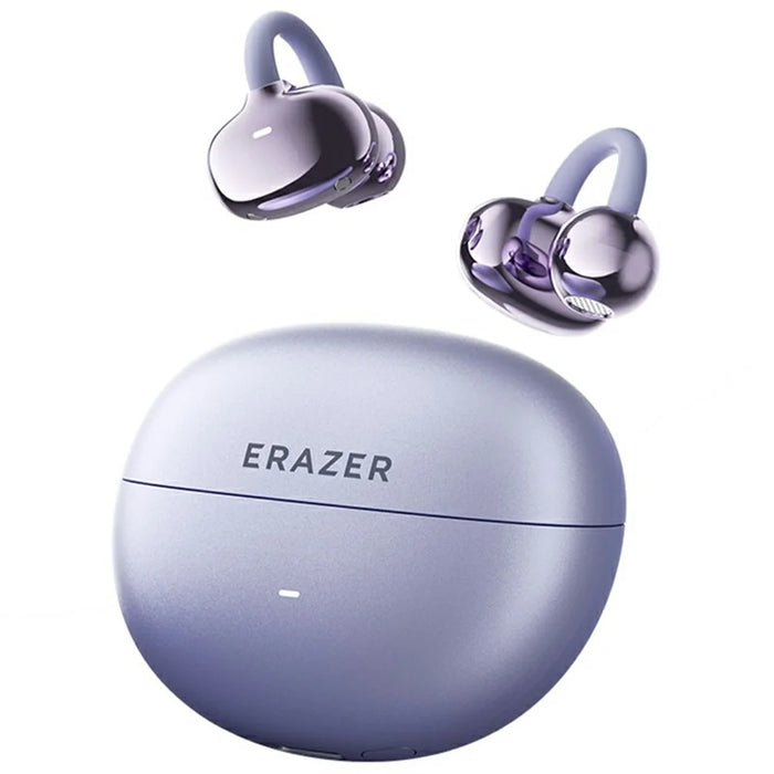 ERAZER EX02 Wireless Ear Clip Headphones Bluetooth-compatible 5.4 Open Ear Earbuds for Sports (Invested By Lenovo) - Purple - 1