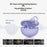 ERAZER EX02 Wireless Ear Clip Headphones Bluetooth-compatible 5.4 Open Ear Earbuds for Sports (Invested By Lenovo) - Purple - 6