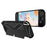 Protective Case for Nintendo Switch OLED TPU + PC Split Design Protective Cover with Compatible Shockproof Kickstand - Black - 1