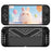 Protective Case for Nintendo Switch OLED TPU + PC Split Design Protective Cover with Compatible Shockproof Kickstand - Black - 2