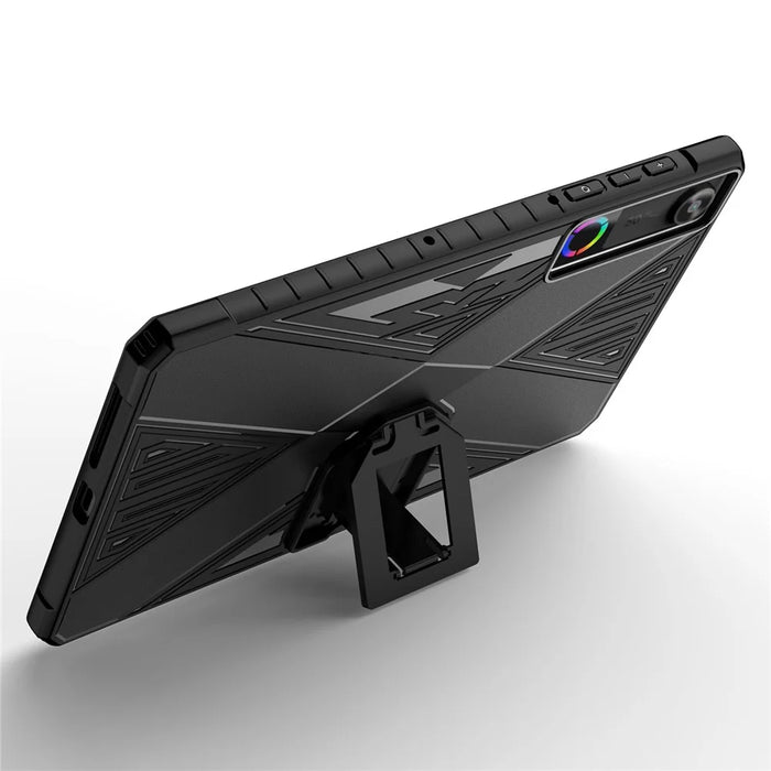 For Lenovo Legion Y700 (Gen 5) TPU Case Kickstand Tablet Protective Cover - Black - 3