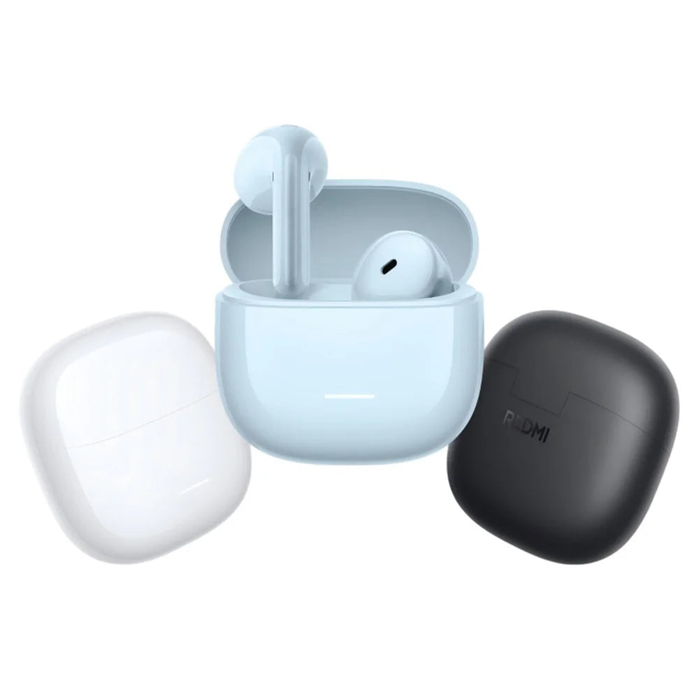 XIAOMI Redmi Buds 8 Active Bluetooth-compatible Earbuds 14.2mm Driver Noise Reduction Semi-in-ear Sports Earbuds (Chinese Version) - Matte Black - 5