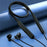 ACEFAST N9 Neck Hanging Wireless Earphone Bluetooth-compatible 6.0 IPX4 Waterproof ENC Earbud for Sports Gaming - Black - 7