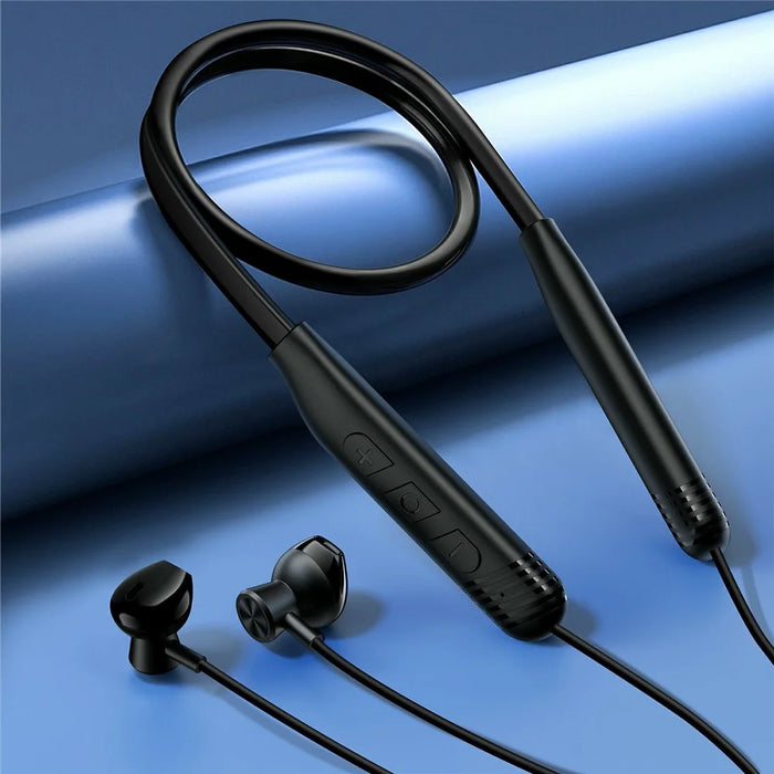 ACEFAST N9 Neck Hanging Wireless Earphone Bluetooth-compatible 6.0 IPX4 Waterproof ENC Earbud for Sports Gaming - Black - 7