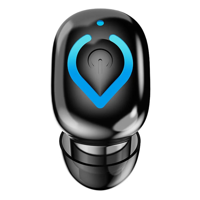 Invisible Single Ear Bluetooth-compatible 6.1 Earbud 20H Wireless Mini Sports Business In-ear Headphone - Black - 2