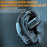 Single Ear Bluetooth-compatible 6.0 Ear Hook Headphones LED Display 180 Degree Rotating Open Ear Earbud for Sports Running - Blue - 4