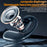 Single Ear Bluetooth-compatible 6.0 Ear Hook Headphones LED Display 180 Degree Rotating Open Ear Earbud for Sports Running - Blue - 7