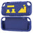 For Nintendo Switch 2 Silicone Case Anti-Slip Shockproof Gaming Console Protective Cover - Blue - 1