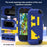 For Nintendo Switch 2 Silicone Case Anti-Slip Shockproof Gaming Console Protective Cover - Blue - 6