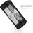 For Asus ROG Ally (2023) Protective Case Shockproof Handheld Gaming Console PC+TPU Cover with Stand - Black + Clear - 3