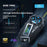Q30 Pro Motorcycle Helmet Headset with Soft Hard 2 in 1 Mic Bluetooth-compatible Intercom Earphones IP56 Waterproof Headset - Black - 4