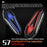 S7 Helmet Bluetooth-compatible Headset Hard Microphone IP67 Waterproof Noise Cancelling Motorcycle Intercom Earphone for Riding (No Memory Card)- Black - 2