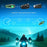 S7 Helmet Bluetooth-compatible Headset Hard Microphone IP67 Waterproof Noise Cancelling Motorcycle Intercom Earphone for Riding (No Memory Card)- Black - 5