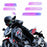 S7 Helmet Bluetooth-compatible Headset Hard Microphone IP67 Waterproof Noise Cancelling Motorcycle Intercom Earphone for Riding (No Memory Card)- Black - 7