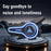 A3 PRO Motorcycle Helmet Bluetooth-compatible Headset IP67 Waterproof Intercom Earphones with 2 in 1 Mic (without Memory) - Black - 4