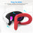 7Pcs Silicone Protective Case Set for Meta Quest 3S VR Headset Controller Grip Cover with Anti-Drop Damping Wavepoint Design - White - 3