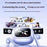 UGREEN WS211 HiTune T6 Magic In-Ear Bluetooth-compatible Earbuds ANC ENC Noise Cancelling Smart Touch Screen Headset for Gaming Sports - Blue  /  Purple - 3