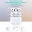 COTECI N4 Bluetooth-compatible Earbuds ANC Wireless Charging In-ear Detection TWS Earphones - White - 5