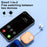 K91 In-Ear AI Retractable Bluetooth-compatible 6.0 Wireless Earphones LED Display ENC Noise Cancelling Clip-On Headset for Business Sports - Black  /  Grey - 7