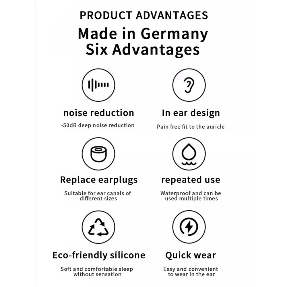 YYK-Q81 Mini Bluetooth-compatible Earbuds In-Ear Noise Cancelling Wireless Earphones for Sleep - Black - 2