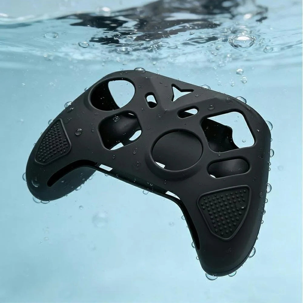 Silicone Case for Flydigi Black Warrior 5 Pro Gamepad 360 Degree Full Protection Anti-slip Shockproof Cover - Black - 5