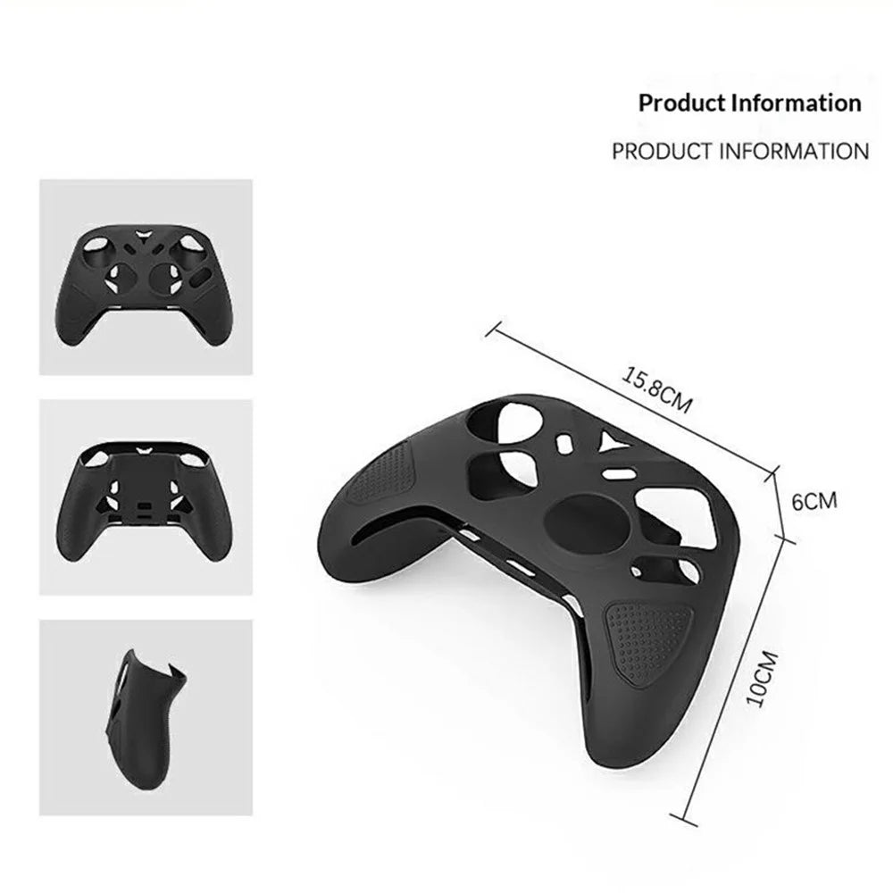 Silicone Case for Flydigi Black Warrior 5 Pro Gamepad 360 Degree Full Protection Anti-slip Shockproof Cover - Black - 6