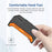 Silicone Case for Flipper Zero Video Game Portable Anti-Drop Shockproof Protective Cover - Black - 3