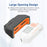 Silicone Case for Flipper Zero Video Game Portable Anti-Drop Shockproof Protective Cover - Black - 4