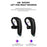 F900 Noise Cancelling Bluetooth-compatible Earphone IPX4 Waterproof Ear Hook Wireless Business Single Earpiece - Black - 4