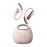 SAYROSE RJ-68 Wireless Open Ear Hook Sport Earphones Handbag Design Bluetooth-compatible 6.0 ENC Noise Cancelling Earbuds - Pink - 1