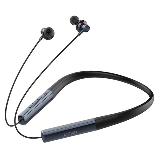 LDNIO N01 Neckband Bluetooth-compatible In-Ear Earphones 13mm HiFi 50 Hours Battery Type-C Wireless Headset for Sports - Black  /  Blue - 1