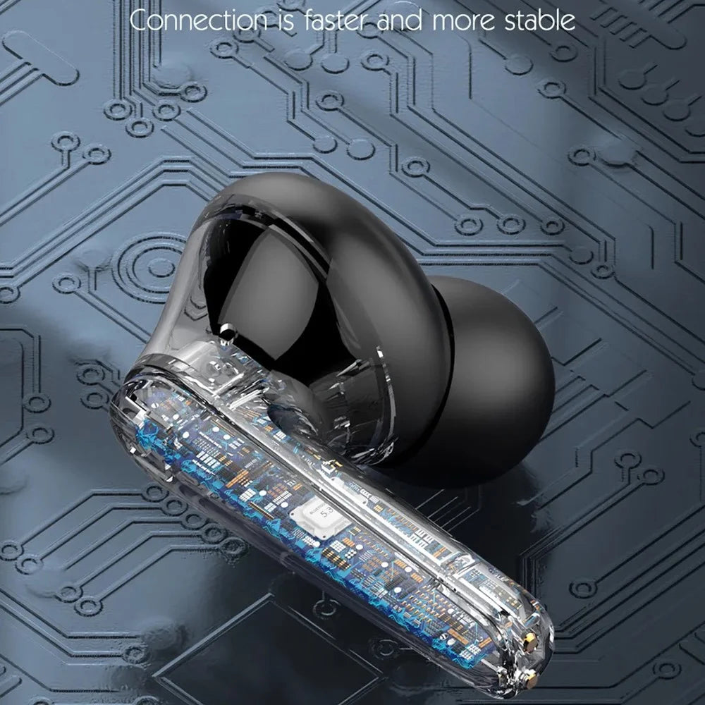 LDNIO T01 Bluetooth-compatible 5.3 In-Ear Earbuds Adaptive Noise Cancelling Hi-Fi 20-Hour Battery Headphones - Champagne - 4