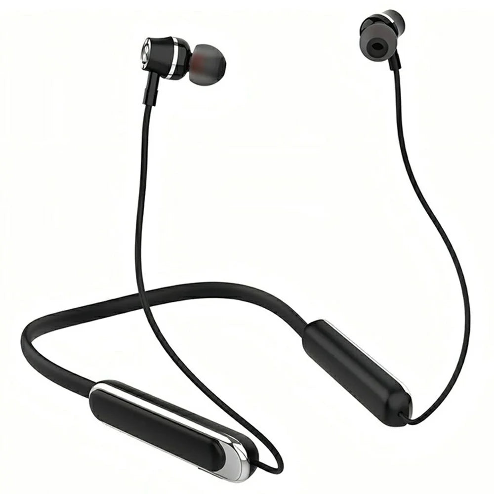 LDNIO N06 Neckband Bluetooth-compatible Earphones 10mm Driver In-ear Sports Earphones - Black - 1