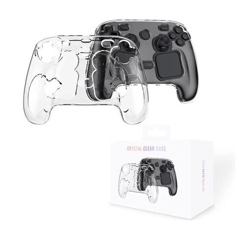 JYS-SDM008 For Steam Controller (2nd generation) Crystal Clear Hard PC Case Anti-scratch Protective Cover - Transparent - 1