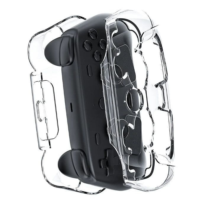 JYS-SDM008 For Steam Controller (2nd generation) Crystal Clear Hard PC Case Anti-scratch Protective Cover - Transparent - 2