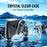 JYS-SDM008 For Steam Controller (2nd generation) Crystal Clear Hard PC Case Anti-scratch Protective Cover - Transparent - 6