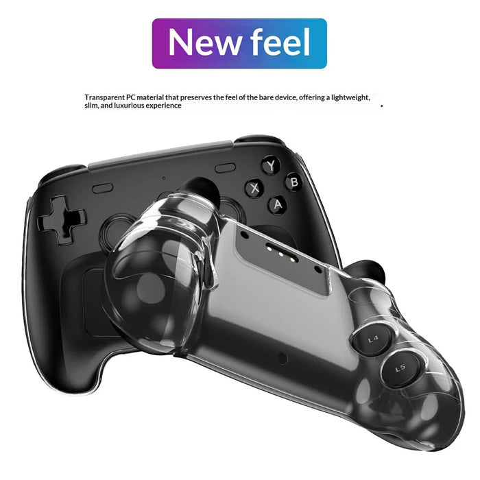 Transparent Hard Case for Steam Controller (2nd generation) Clear PC Protective Cover Anti-Drop Gaming Controller Shell - Transparent - 3