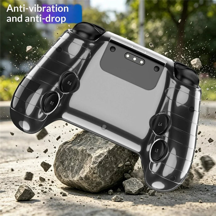 Transparent Hard Case for Steam Controller (2nd generation) Clear PC Protective Cover Anti-Drop Gaming Controller Shell - Transparent - 4