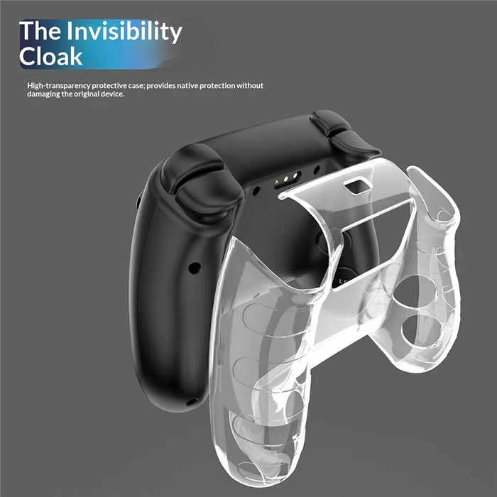 Transparent Hard Case for Steam Controller (2nd generation) Clear PC Protective Cover Anti-Drop Gaming Controller Shell - Transparent - 7