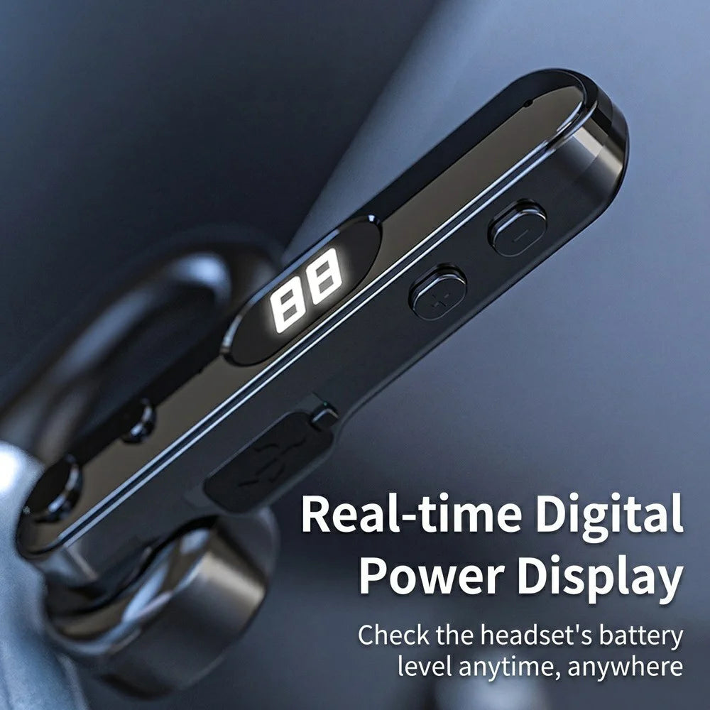 VSIDEA V82 Ear Hook Bluetooth-compatible Earphones Non-in-ear Wireless Earphones Digital Display for Business - 3