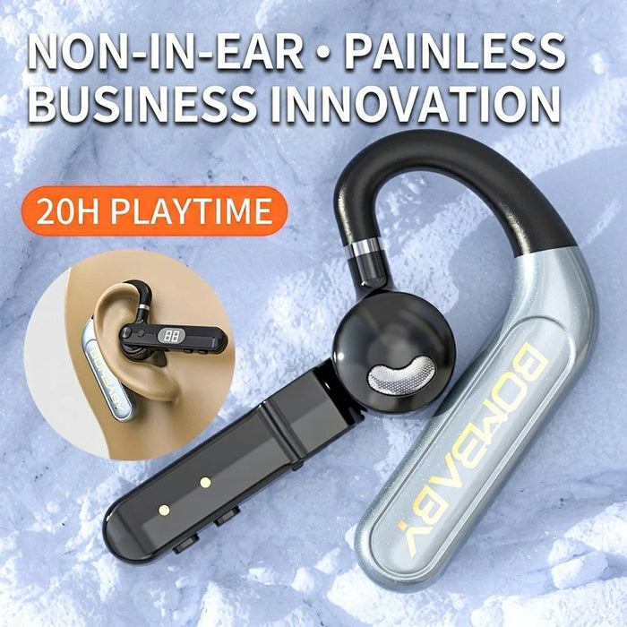 VSIDEA V82 Ear Hook Bluetooth-compatible Earphones Non-in-ear Wireless Earphones Digital Display for Business - 7