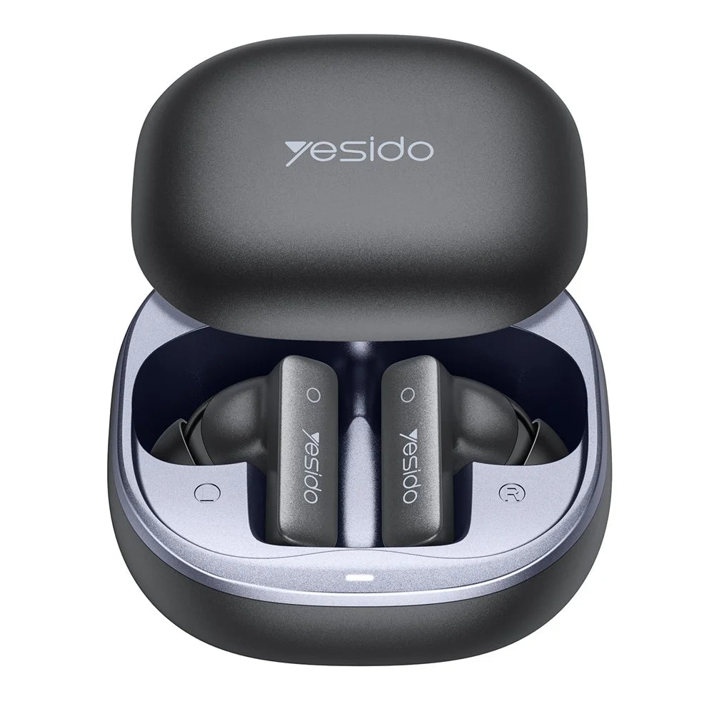 YESIDO TWS43 Bluetooth-compatible 6.0 Earbuds ANC ENC Noise Cancelling TWS Earphones for Music Call - Black - 2