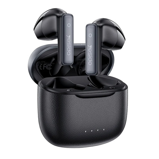 YESIDO TWS44 Bluetooth-compatible Earbuds Semi-in-ear Dual Mic ENC Noise Cancelling Earphones - Black - 1