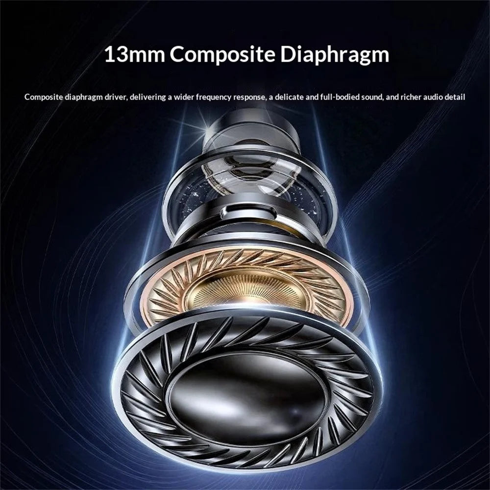 YESIDO TWS44 Bluetooth-compatible Earbuds Semi-in-ear Dual Mic ENC Noise Cancelling Earphones - Black - 3