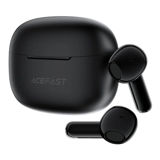 ACEFAST W11 Semi-in-Ear Wireless Earbuds TWS Bluetooth-compatible 6.0 Earphones AI Call Noise Cancelling Gaming Mode - Black - 2