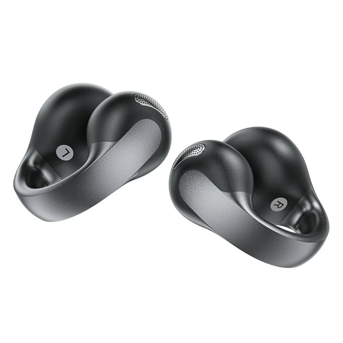 ACEFAST FA007 ACECLIP Air Wireless Earbuds Open-Ear Clip Bluetooth-compatible 6.0 AI Call Earphones - Black - 2