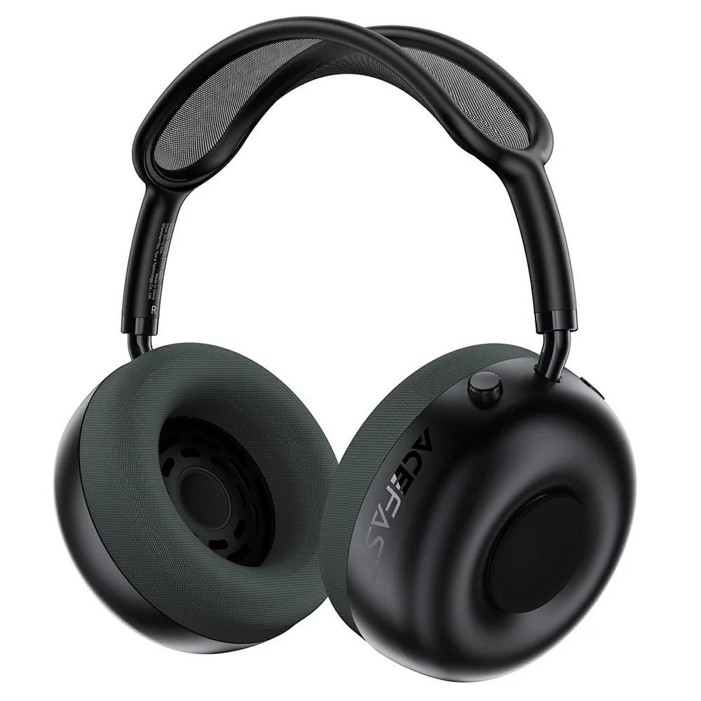 ACEFAST H19 Open Wireless Headset Bluetooth-compatible 6.0 Headphones 40mm Drivers 55h Battery ENC - Black - 1