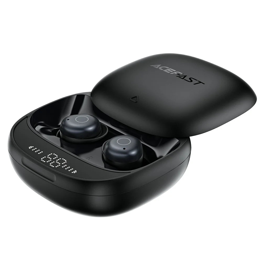 ACEFAST W10 In-Ear Wireless Earbuds Bluetooth-compatible 6.0 TWS Earphones ANC IPX4 for Sleep - Black - 2