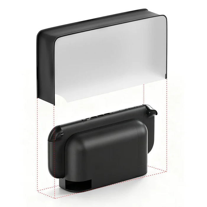IPLAY HBS-2945 For Nintendo Switch 2 Dock Matte Dust Cover Frosted Anti-Dust Protection Case - 6